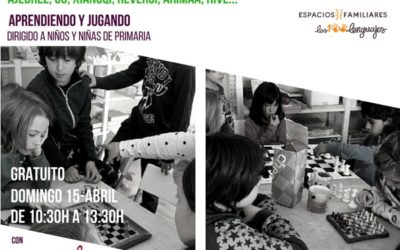 Taller gratuito «Juegos del Mundo», organizado por Mayrit en la sede de Los 100 Lenguajes