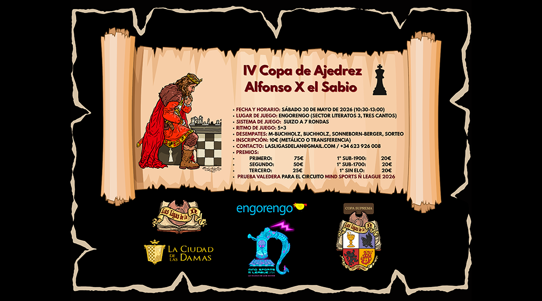 IV Copa de Ajedrez Alfonso X el Sabio