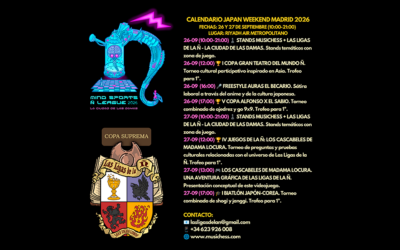 MusiChess y Las Ligas de la Ñ en Japan Weekend Madrid 2026 II (26 y 27 de septiembre)
